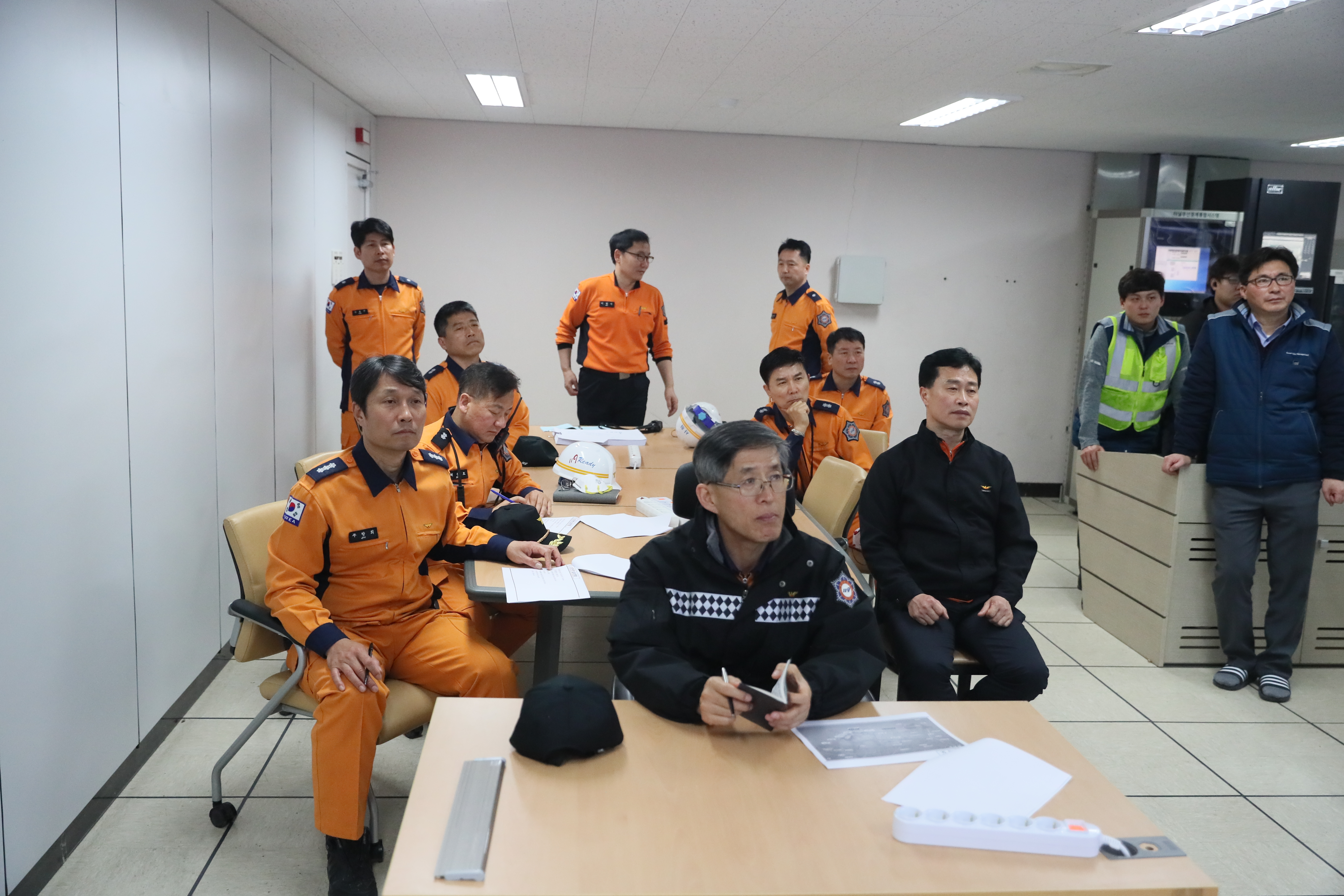 천마산터널 화재대응훈련(2019.03.21.) 사진2