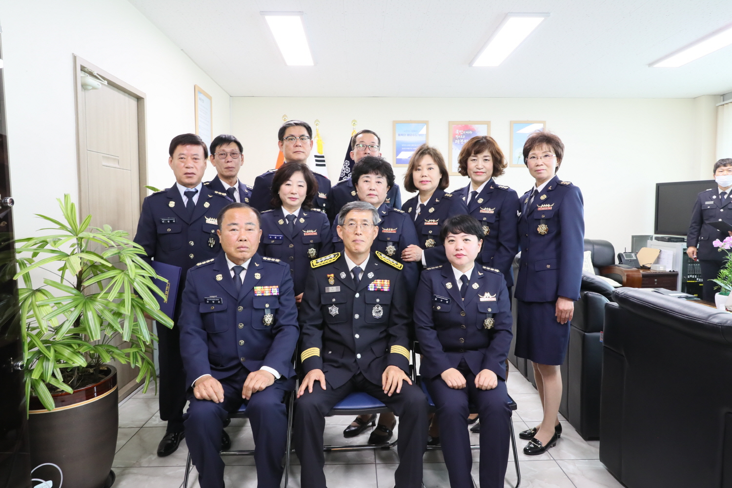 의용소방대장 합동 이취임식 개최(2020.05.01) 사진3