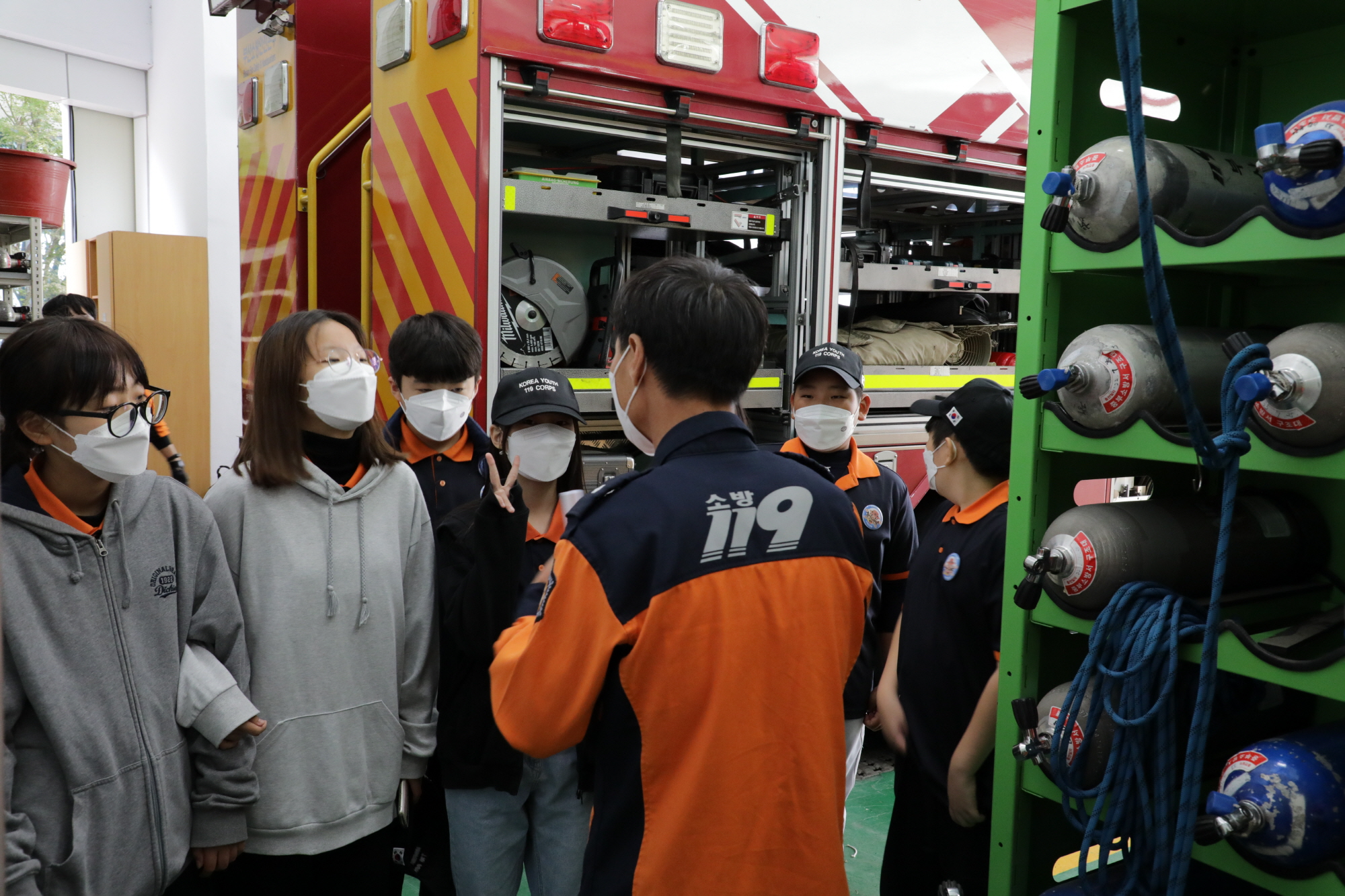 2022.10.12. 동신초등학교 한국119청소년단 소방안전체험캠프 행사 사진5