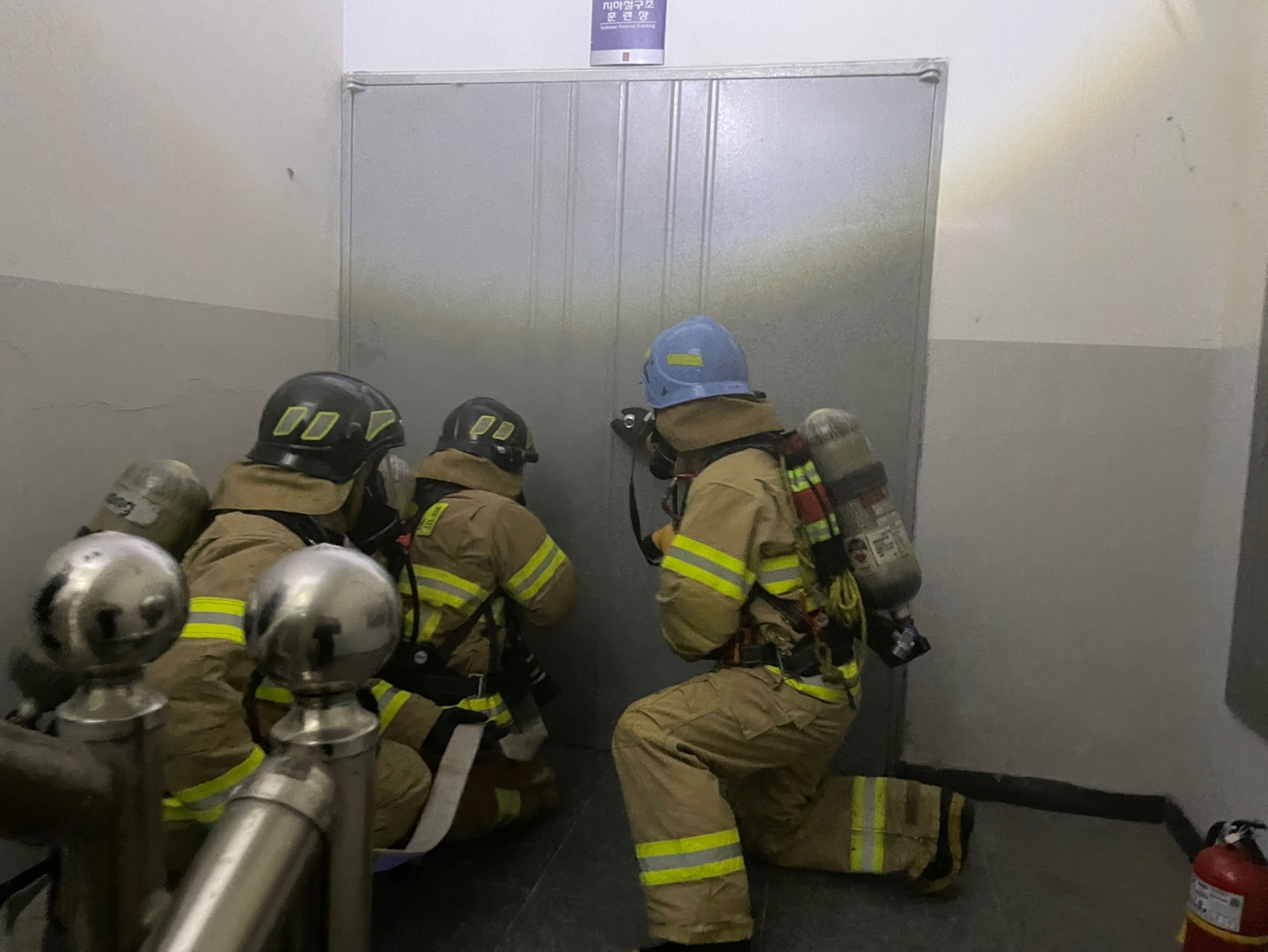 동래소방서, 지하층화재 현장대응능력 강화훈련 실시 사진2