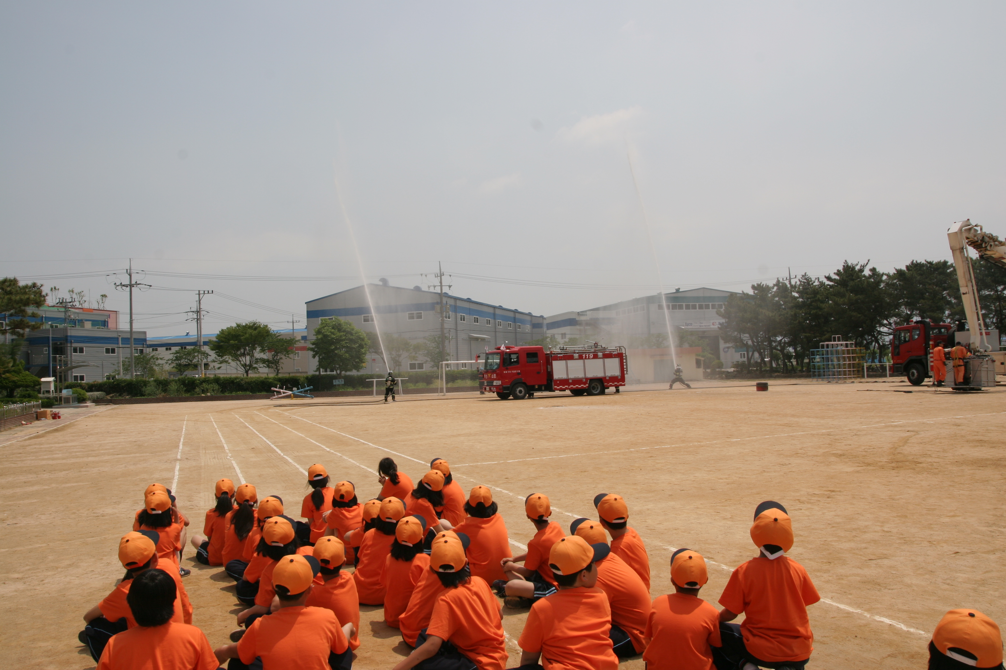 2009년 한국 119소년단 발대식 및 소방안전체험 교실 운영 사진2