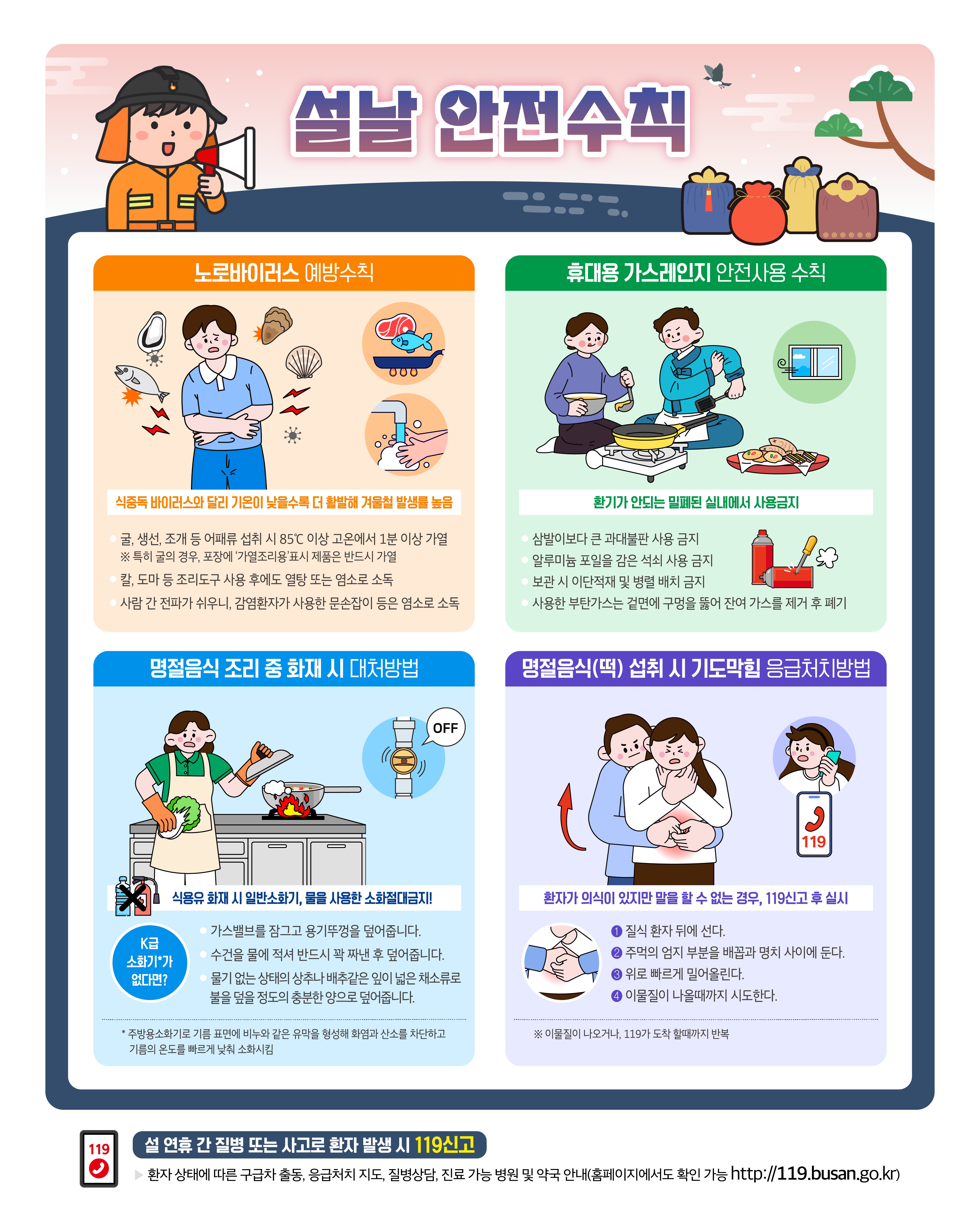 미리보는 부산소방 안전예보 2월호(본문 내용 참고)